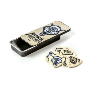 Jim Dunlop (�W�� �_�����b�v) �W�F�C���Y �w�b�g�t�B�[���h 1.0 �s�b�N & �P�[�X �Z�b�g James Hetfield Whitefang Tin 1.0 PH122T100