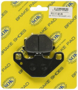 �o�C�N�p�[�c�Z���^�[(Bike Parts Center) �u���[�L�p�b�h �t�����g/���A���p 2��1�Z�b�gLD309 �K���}RG50�EGS125E�p �����d�l 6225