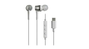 �I�[�f�B�I�e�N�j�J ATH-CKD3C WH �}�C�N�t���C���z�� USB Type-C �L�� 1.2m �J�i���^ �z���C�g