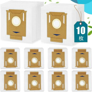 �G�R�o�b�N�X���p�b�N�pDEEBOT N10 PLUS/N8+ �Ή� �_�X�g�{�b�N�X�����p�G�R���p�b�N ECOVACS DEEBOT N8/N8 Pro+/T8+/T9+ �ɑΉ� ECOVACS DEEBOT���{�b�g�|���@���Օi�_�X�g�p�b�N�������i�Ή� (10��)