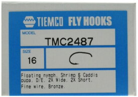 ティムコ(TIEMCO) フライフック Q100 TMC2487 16号 21248700016