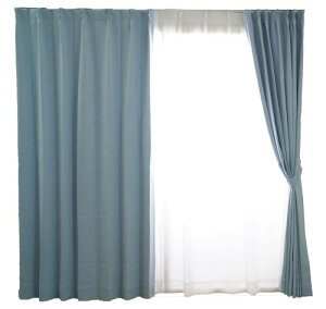 �X�~�m�G(Suminoe) �J�[�e�� ���C�g�u���[ 100×135cm �Ռ�1�� �v���C��2 1���� V1820