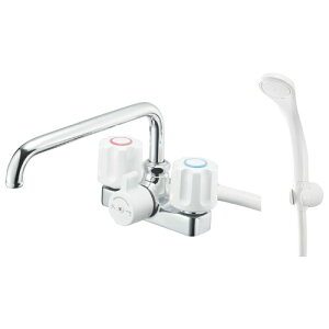 SANEI(�T���G�C) �c�[�o���u�f�b�L�V�����[������ ��t�� 2�� �z�[�X����1.6m �z�ǃs�b�`102mm ��ʒn�E����n���p�` �V���o�[ ���{�� SK71-W-13