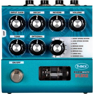 T-REX EFFECTS �e�B�[���b�N�X�G�t�F�N�c �^��ǋ쓮�X�e���I���o�[�u�y�_�� ROOMMATE D'LUXE �u���[