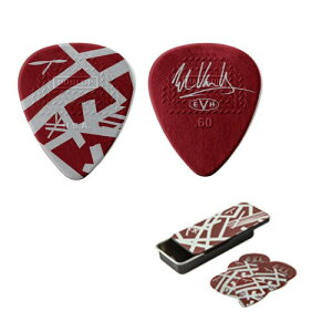 JIM DUNLOP �W�� �_�����b�v EVHPT07 ���@�� �w�C���� �s�b�N & �P�[�X �Z�b�g EVH �gSHARK Pick Tin