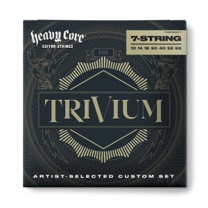 Jim Dunlop�i�W�� �_�����b�v�jTRIVIUM STRING LAB SERIES GUITAR STRINGS �g�����B�A�� �V�O�l�`���[�E�G���L�M�^�[�� 7���p TVMN10637