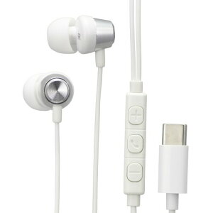 �I�[���d�@AudioComm �C���z���}�C�N �L�� USB Type-C �X�e���I�C���z�� �V���o�[ HP-B173N-S 03-2388 OHM