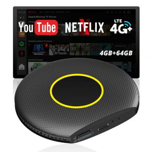 ���C�����XCarPlay/Android Auto�AAI�{�b�N�X����GPS�i�r�A4+64GB AI Box �ԓ���YouTube/Netflix����