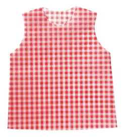 (アーテック) 衣装ベース シャツ（袖無し） C ギンガムチェック 赤 15090 コスチューム コスプレ 発表会 お遊戯会 手作り 簡単 子ども