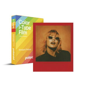 Polaroid(�|�����C�h) �C���X�^���g�t�B���� Color Film for i-Type - Color Frames �J���[�t�B���� 8������ �t���[���J���[�F�t�� (6214)