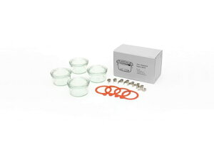 WECK(�E�F�b�N) GIFTBOX(MOLD 140mlx4/STAINLESS CLIPx8 RUBBER PACKING Mx4 SET) WE-S220