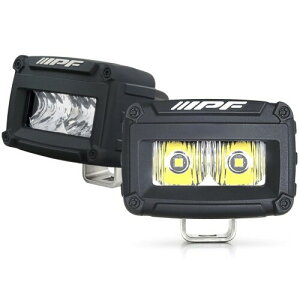 IPF �t�H�O�����v LED 2�C���` �p�^ 1400lm(13,600cd) 6000K �z���C�g 12V�p 2�� �h���C�r���O�z�� �V���O���T�C�Y �y�� �R���p�N�g �h�� S-631