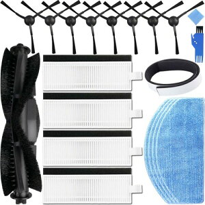 EATBALE �������i�Ή�Honiture�p G20 Pro/G20�ATikom�p G8000/G8000 Pro�ALaresar�p Evol 3 ���{�b�g�|���@�p�A�N�Z�T���[�L�b�g�A���C���u���V1�A�T�C�h�u���V8�AHEPA�t�B���^�[4�A���b�v�p�b�h4��