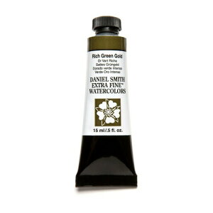 Daniel Smith �_�j�G���E�X�~�X ���ʊG�� 15ml�`���[�u (Rich Green Gold) 284600099