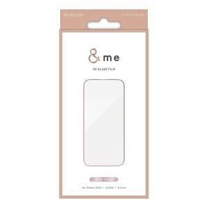 �G���R�� iPhone15 Pro �K���X�t�B���� &me �S�� �J���[�t���[���t�� �p����h�~ 365�������ۏؕt�� �d�x10H �s���N�S�[���h PM-A23CFLGFPNM