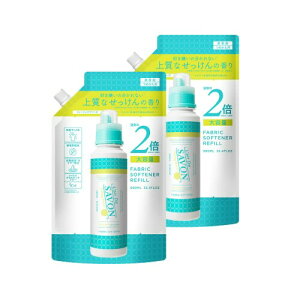 L'air De SAVON(���[���f���T�{��) ��e�� �_��� �t�B�[�����O�u���[�Y 960ml×2�� �l�ߑւ� ��������