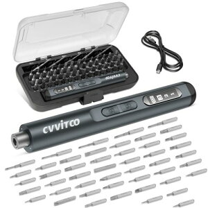 CVVITOO 47 in 1 �d���h���C�o�[ �g���N�f�W�^���f�B�X�v���C�t�� �~�j�����h���C�o�[�Z�b�g �d�q�@�� �g�ѓd�b �J���� �m�[�g�p�\�R���p�C���c�[���L�b�g (�g���N����)