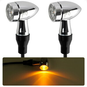 Evermotor �o�C�N LED �E�C���J�[ CNC�A���~�� �C�e�^ ���^ E�}�[�N�F�� �Ԍ��Ή� 12V�Ή� �ėp �A���o�[ 2�Z�b�g