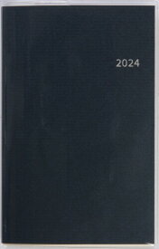 高橋 手帳 2024年 4月始まり ウィークリー ビジネス手帳 小型版 3 ネイビー No.847