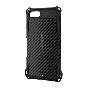 �G���R�� iPhone SE (2020 ��2����) / 8 �P�[�X �J�o�[ �Ռ��z�� ZEROSHOCK iPhone 7 �Ή� �u���b�N PMWA17MZEROGBK