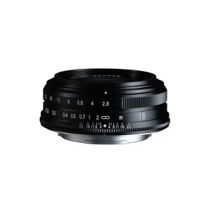 Voigtlander �t�H�N�g�����_�[ COLOR-SKOPAR 18mm F2.8 Aspherical �u���b�N X-mount �P�œ_ �L�p�����Y �x�m�t�C���� FUJIFILM X�}�E���g ���������Y
