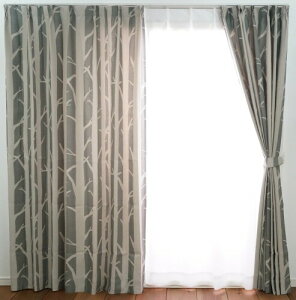 �X�~�m�G �Ռ��J�[�e�� �V���J�o 100×178cm �O���[ 1���� V1294