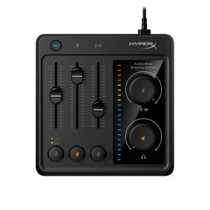 HyperX Audio Mixer �I�[�f�B�I�C���^�[�t�F�C�X ��������3�`�����l�� USB�ڑ� �z�M �X�g���[�}�[ 73C12AA