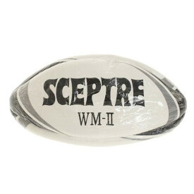 SCEPTRE(セプター) ラグビー ボール ワールドモデル WM-2 レースレス SP14B ブラック×グレー