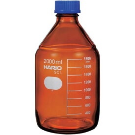 HARIO ボトル 耐熱ねじ口瓶（茶） 2000ml NBB-2L-SCI