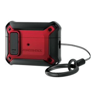 �G���R�� AirPods Pro 2 ��2���� 2022�N �p �P�[�X �ϏՌ� �Ռ��z�� �J���r�i�t�� ZEROSHOCK Lock�V���[�Y �G�A�[�N�b�V���� ��w�\�� �R�[�i�[�N�b�V���� magsafe�[�d ���C�����X�[�d �Ή� ���b�h AV