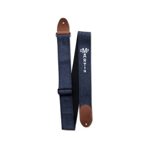 Martin Eco-Denim Guitar Strap ? Blue Blue 18A0077 �}�[�e�B�� �G�R�f�j�� �M�^�[�X�g���b�v ? �u���[ | �T�X�e�i�u���R�b�g���f�j�����A���^���j���Ȃ߂����U�[�G���h | �y�ʁE�����\�E���z