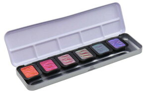 Finetec �z���x�C�����(Holbein Art Materials) HOLBEIN �t�@�C���e�b�N �p�[���Z���g�J���[ �v���~�A�� F7003 Flip�[Flop 6�F�Z�b�g 610610