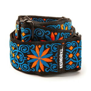 (Jim Dunlop) �W���_�����b�v JH25 FILLMORE BLACKLIGHT STRAP BLUE �W�~�E�w���h���b�N�X �M�^�[�X�g���b�v