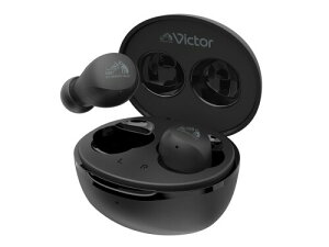 JVC�P���E�b�h Victor HA-A6T-B ���C�����X�C���z�� Bluetooth Ver.5.4 ���v23���ԍĐ� �}�C�N�t�� ���^ �y�� �h�� �u���b�N HA-A6T