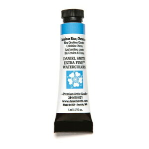 Daniel Smith �_�j�G���E�X�~�X ���ʊG�� 5ml�`���[�u (Cerulean Blue Chromium) 284610021