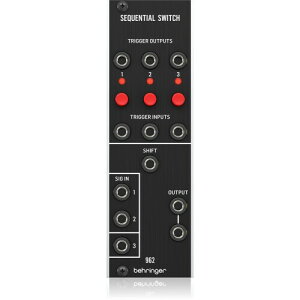 BEHRINGER �x�����K�[ / 962 SEQUENTIAL SWITCH �A�i���OCV�}���`�v���N�T�[ ���W���[��