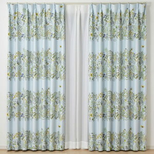 �X�~�m�G(Suminoe) �J�[�e�� �u���[ 100×178cm �􂦂� �~�`�N�T V1360 1����