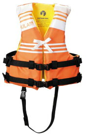 キャプテンスタッグ(CAPTAIN STAG) 救命胴衣 ライフジャケット 国土交通省型式承認 桜マーク 子供用 タイプF オレンジ HULA US-3005