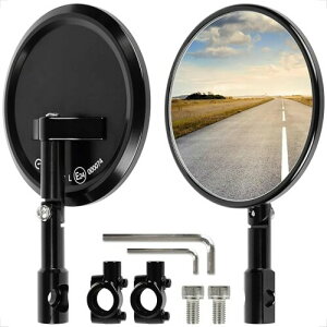 Evermotor �o�C�N�~���[ 22mm�n���h���Ή� �N�����v�� 360°�p�x���� CNC�A���~�� E�}�[�N�F�� M8��t�Ή� �ėp ���E2��