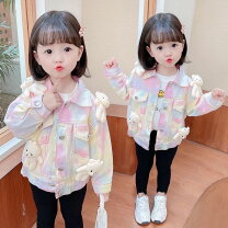 デニム jk くま 大きいサイズ レディース 秋冬 デニムジャケット 