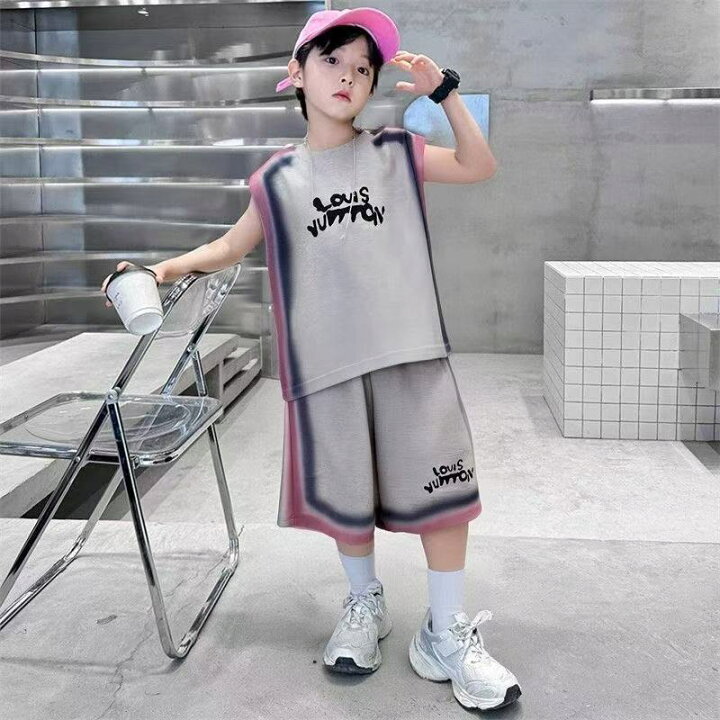 楽天市場】キッズ 子供服 セットアップ 上下セット Tシャツ パンツ 2点 