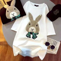 楽天市場】うさぎ柄（Tシャツ・カットソー｜トップス）：レディース 