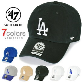47 キャップ CLEAN UP LA ロサンゼルス ドジャース メンズ レディース クリーンナップ フォーティーセブン 帽子 ローキャップ ストラップバック