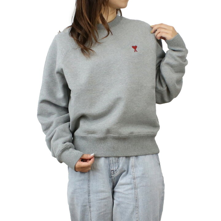 楽天市場】AMI PARIS アミパリス ハートロゴ スウェット BFUSW005.747  