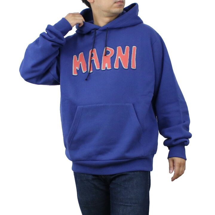楽天市場】MARNI マルニ ロゴ パーカー フーディー FUMU0073P5 USCU55 