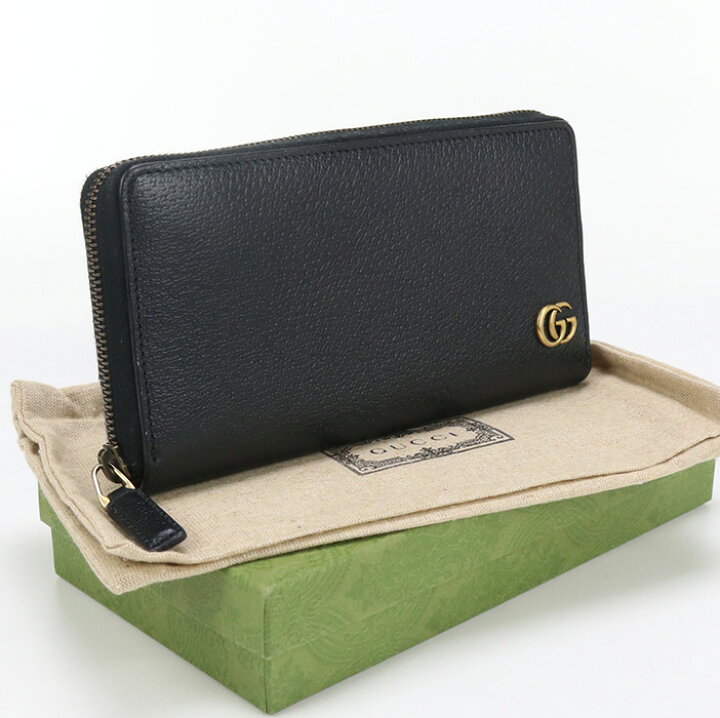 楽天市場】【中古良品】GUCCI グッチ 長財布ラウンドファスナー 735845 