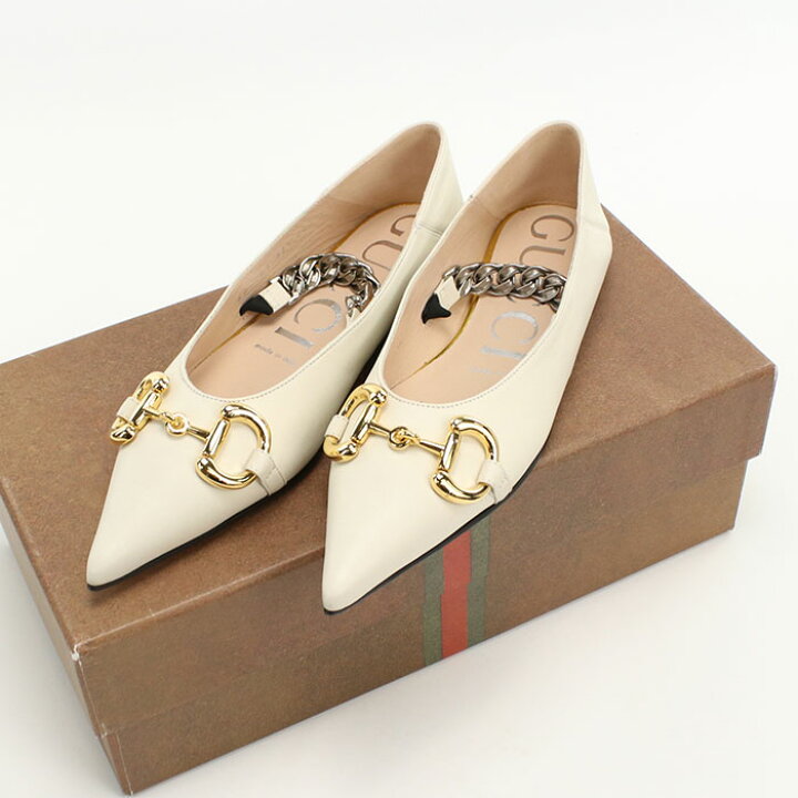 楽天市場】【中古良品】GUCCI グッチ その他靴 621161 パンプス ホース  