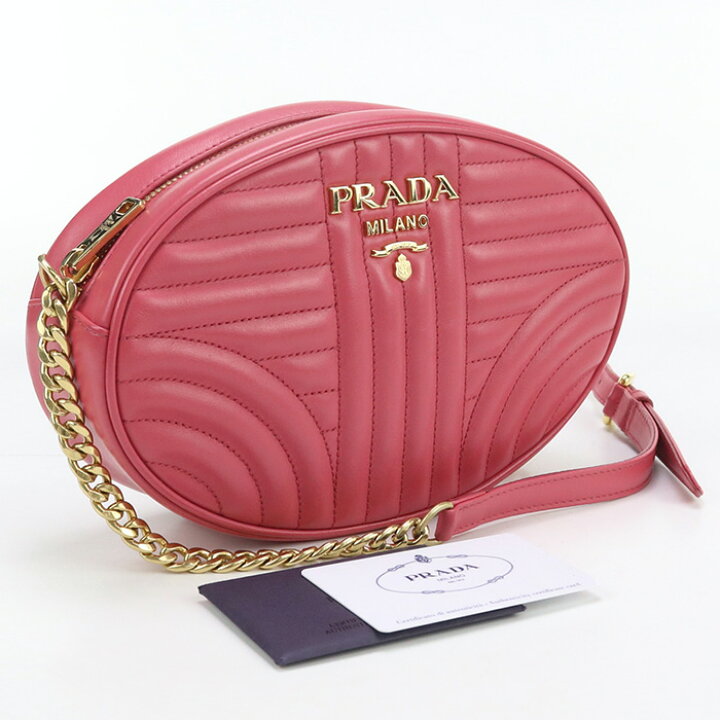 楽天市場】【中古良品】PRADA プラダ ショルダーバッグ 1BH131 2D91  