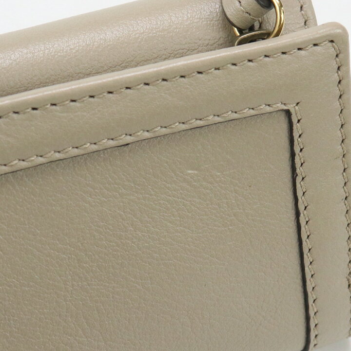 楽天市場】【中古美品】GUCCI グッチ 三折財布 658633 ミディアム  
