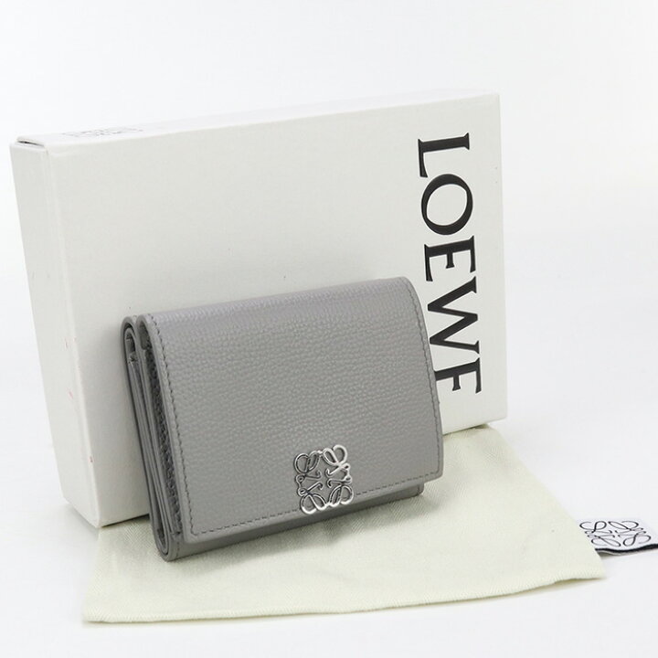 楽天市場】【中古良品】LOEWE ロエベ 三折財布 C821TR2X02 トライ 